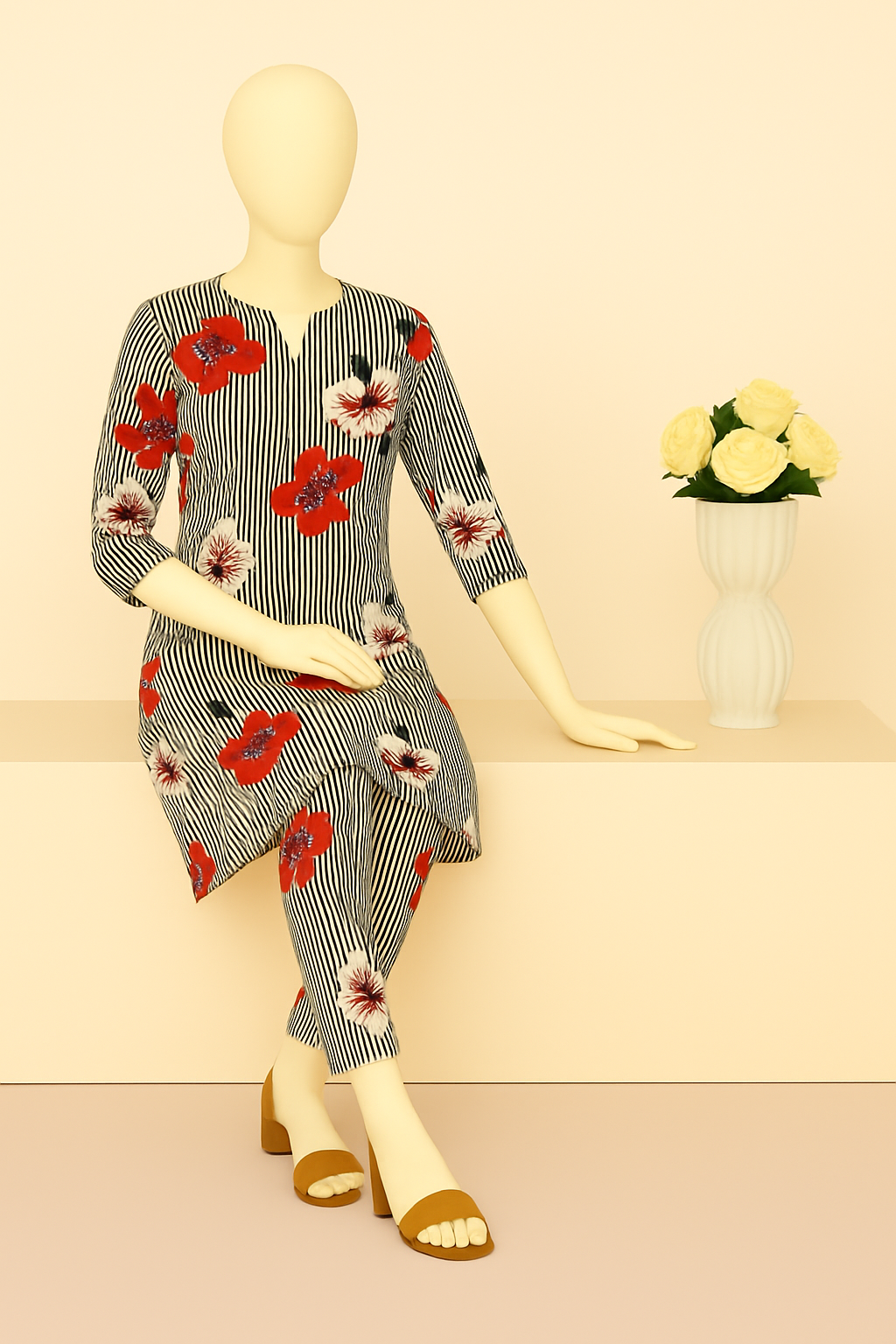 Polo Cotton stitched 2 PCS suits