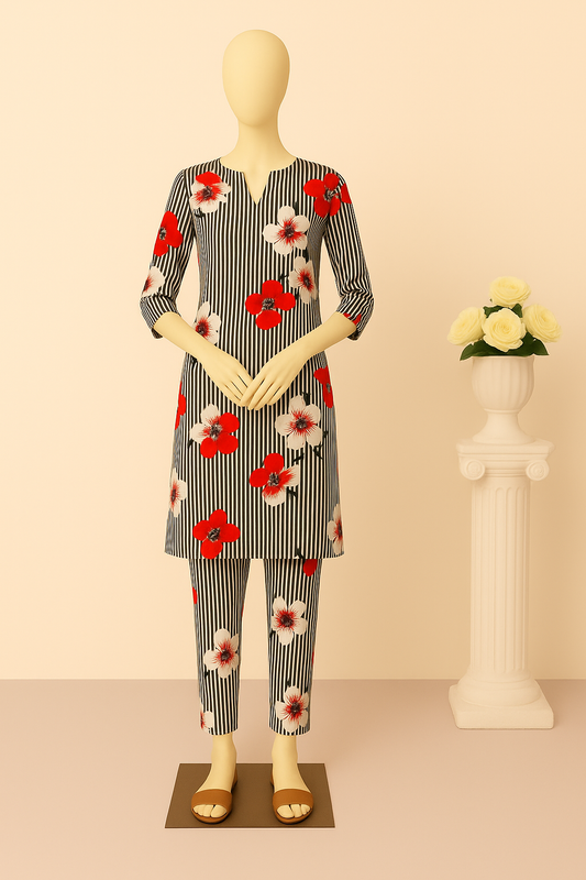 Polo Cotton stitched 2 PCS suits
