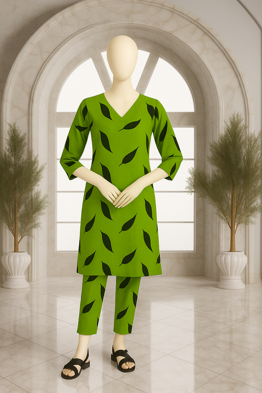 Lawn stitched 2 PCS suit
